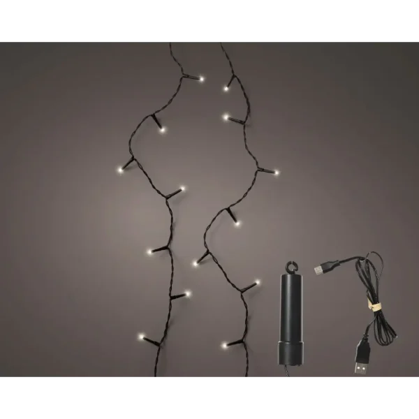 Luces recargables blancas 367,5 cm