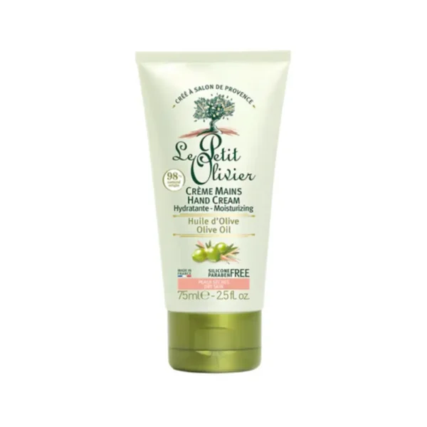 Crema de manos de aceite de oliva 75 ml