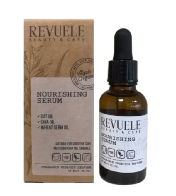Sérum nutritivo de aceite de avena y chía