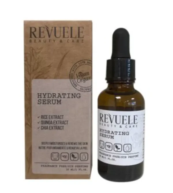 Sérum hidratante con extracto de arroz, quinoa y chía