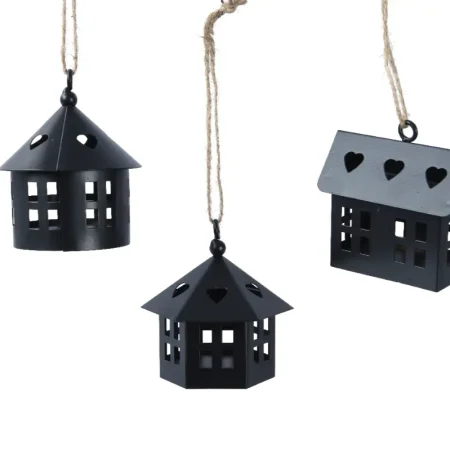 Adornos de colgar 6,5 x 6,5 x 8 cm