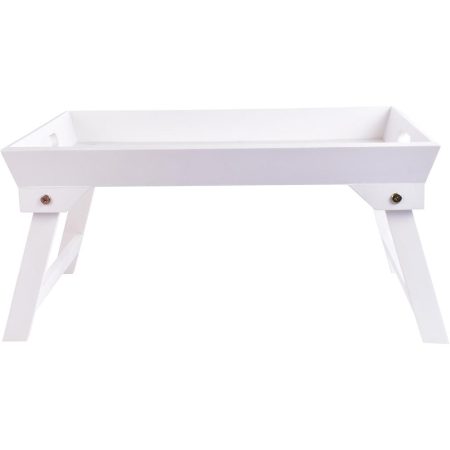 Bandeja de desayuno rectangular con asas 47,5 cm x 32 cm x 24 cm