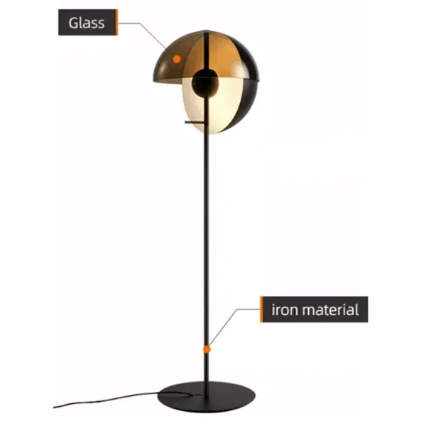 L?mpara de pedestal 29 x 29 x 155 cm