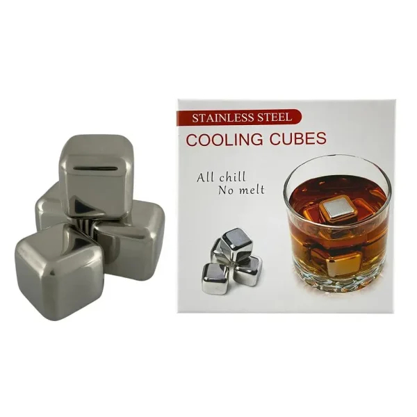 Juego de de cubos de bar 6 piezas 12,5 x 3,2 cm