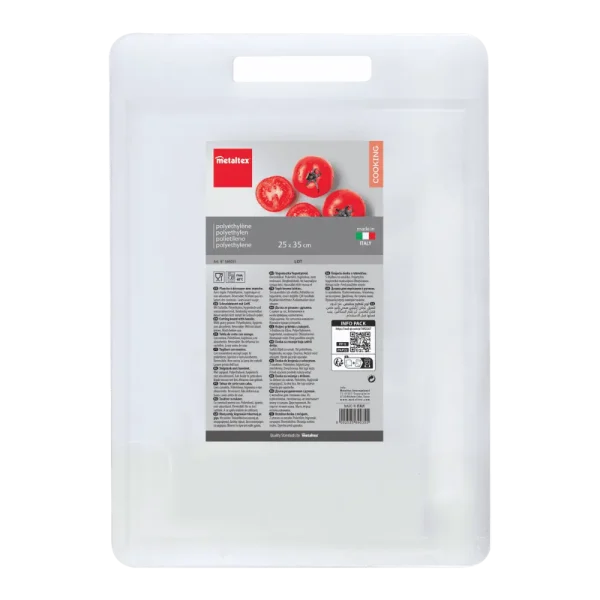 Tabla para picar de plastico 24x34 cm