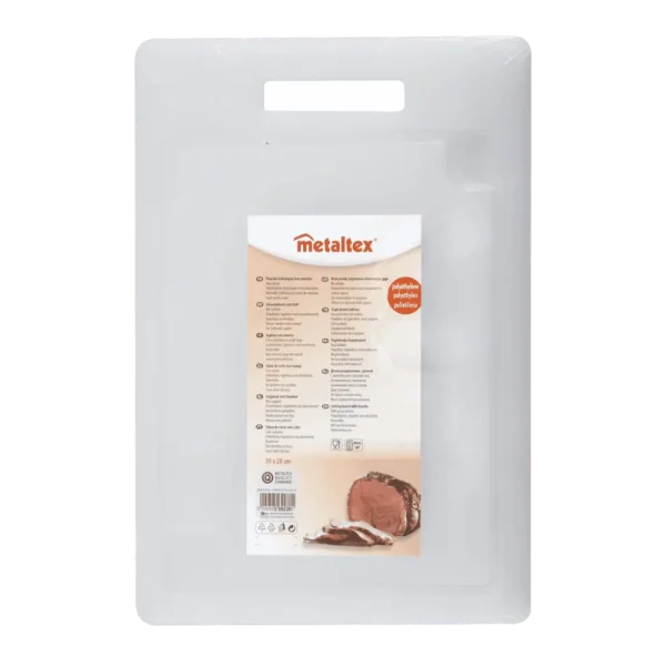 Tabla para picar de plastico 28x39 cm