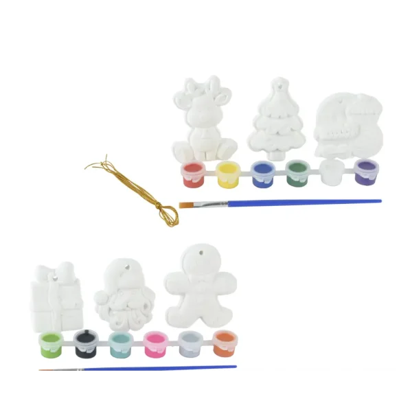 Adorno colgante para pintar 3x24x29 cm