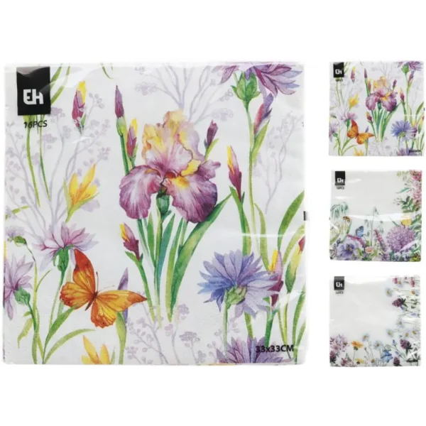 Servilletas 16 piezas 33x33 cm