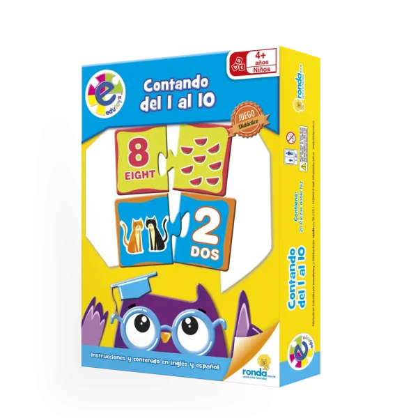 Juego contando del 1 al 10