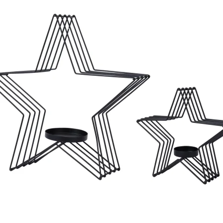 Candelabro diseño estrella 9,9 x 34 x 36,1 cm