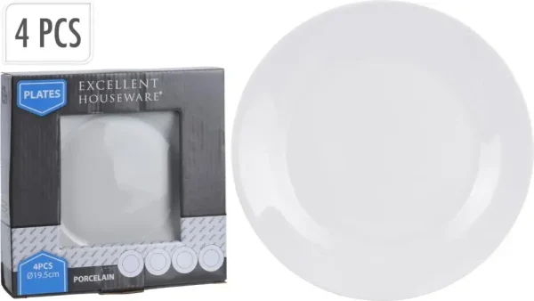 Plato de porcelana 19,5 cm