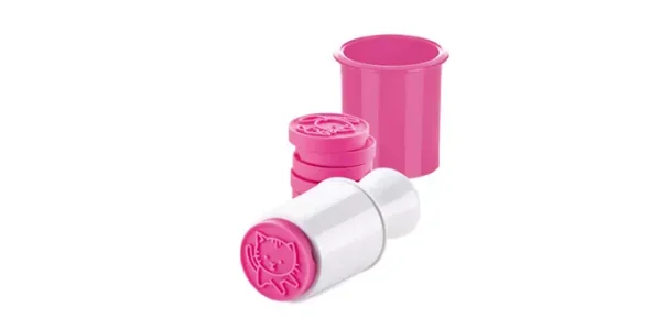 Cortador de galletas "animalitos" 8 piezas 12,5 x 5,5 cm de silicón/plástico