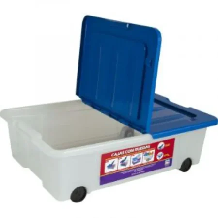 Caja organizadora con ruedas de 25 lts