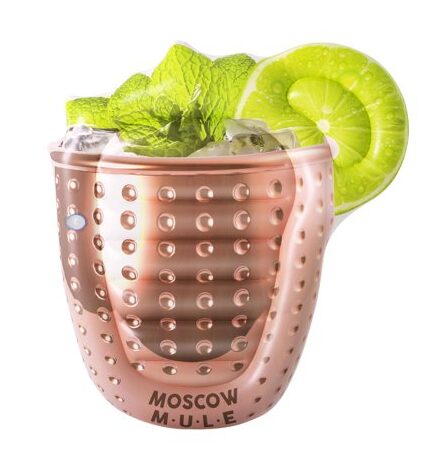 Inflable en forma de coctel moscow mule
