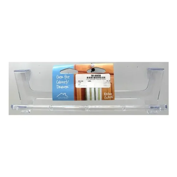 Colgador para gavetero acr?lico transparente