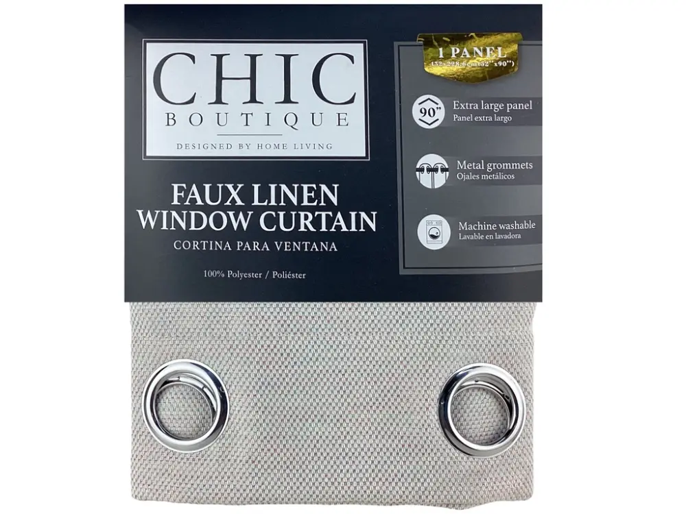 Cortinas para casa 132 x 228 cm