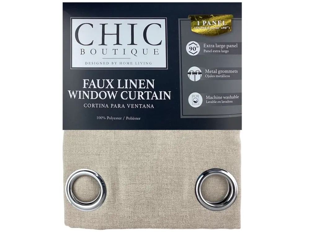 Cortinas para casa 132 x 228 cm