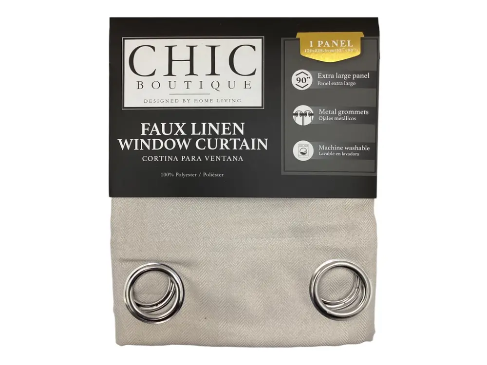 Cortinas para casa 132 x 228 cm