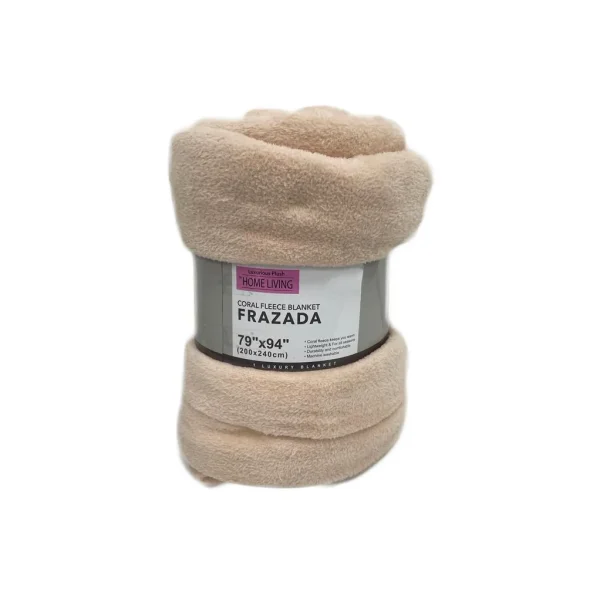 Manta de 180 x 200 cm poli?ster surtidas