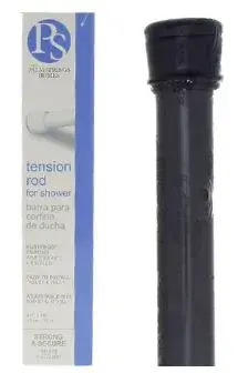 Riel para cortina de ba?o 106 x 25 x 13,5 cm