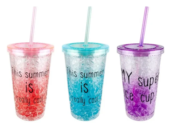 Vaso con pitillo 450ml