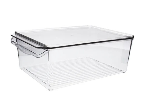 Recipiente para nevera con tapa