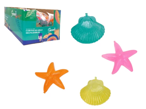 Cubos de hielo reutilizables 24 piezas 10 x 5 cm