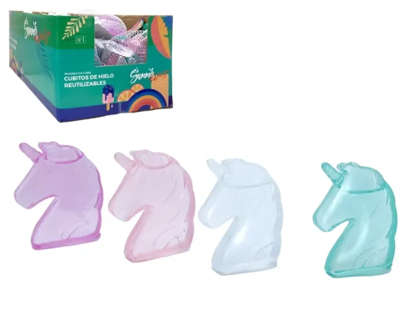 Cubos de hielo reutilizables 16  piezas 10 x 5 cm