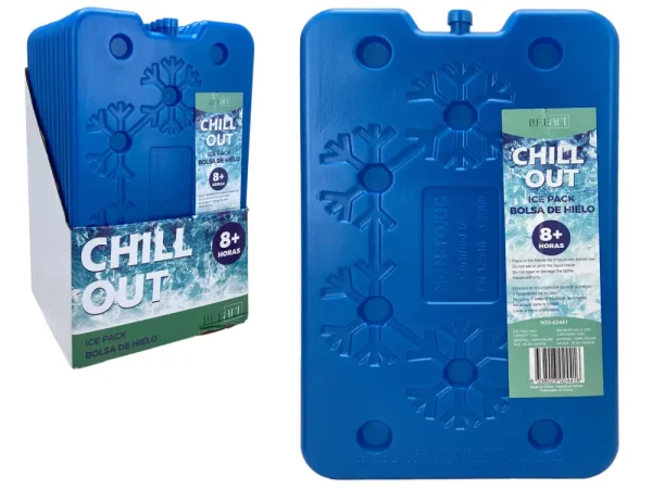 Paquete de hielo reutilizable 20,5 x 1,5 x 33 cm