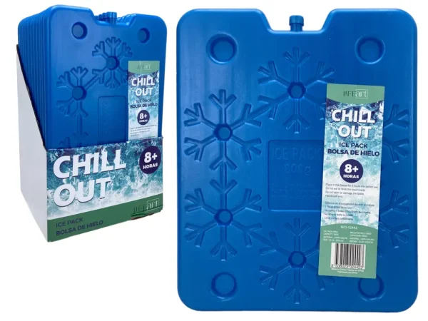 Paquete de hielo reutilizable 25,5 x 1,5 x 32,5 cm