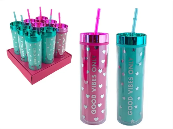 Vaso con carrizo 400 ml
