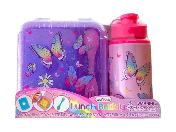 Lonchera para niños 3 piezas