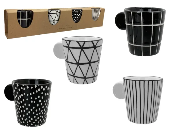 Set de 4 Tazas espresso