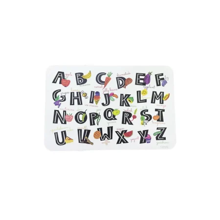 Individual 44 x 28,58 cm dise?o alfabeto