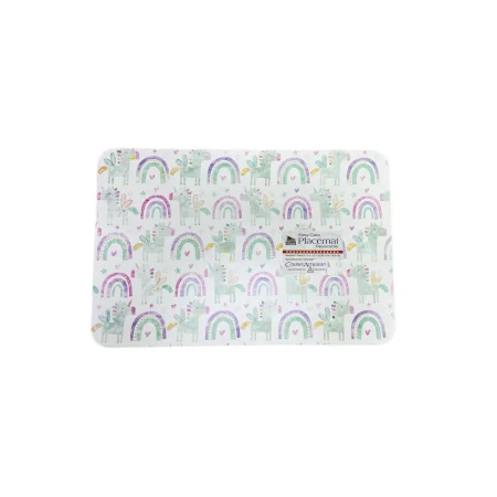 Individual 44 x 28,58 cm dise?o arcoiris