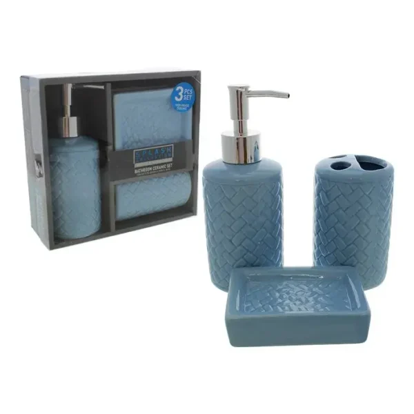 Set de 3 accesorios para ba?o