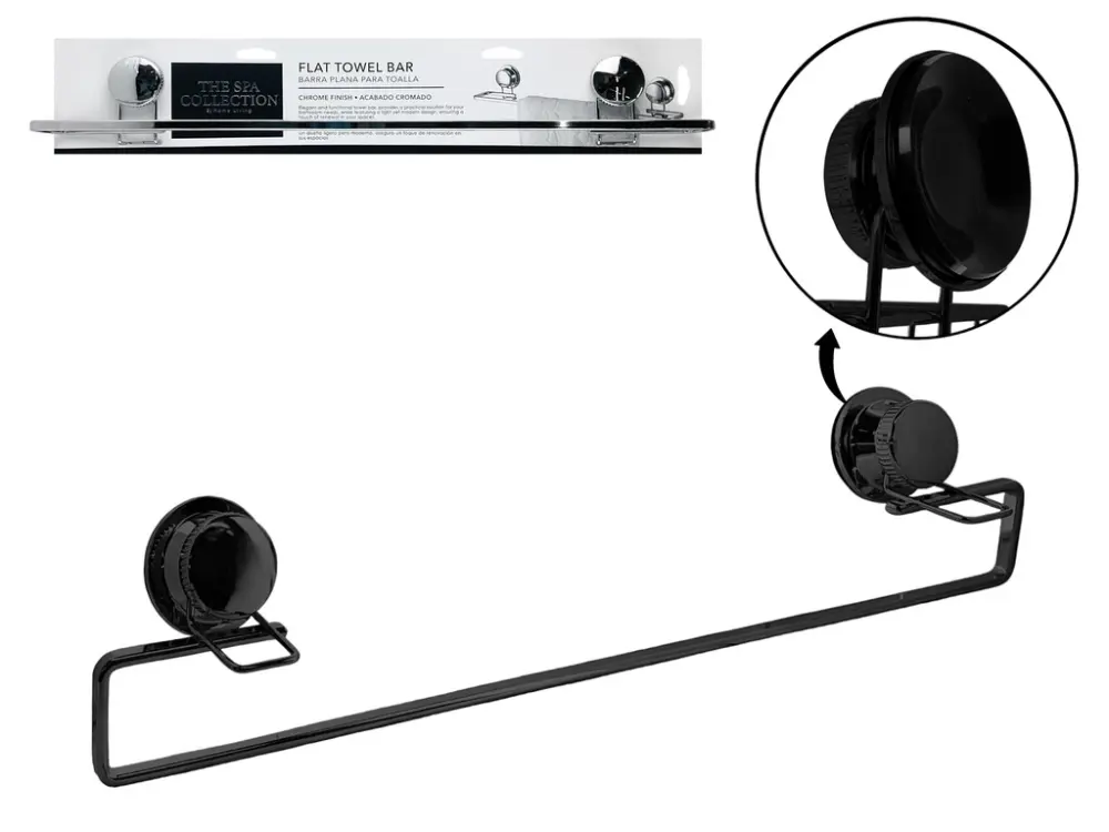 Soporte para toalla 60x8.5x11 cm