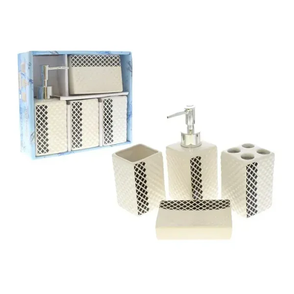 Set de 4 accesorios para ba?o