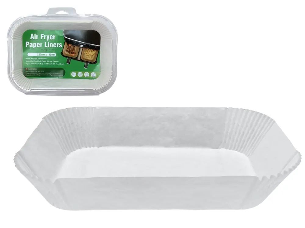 Set de 50 forros para freidora de aire 22cm