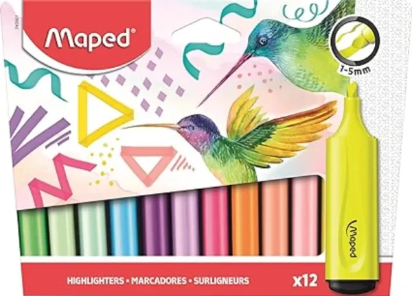 Resaltador 12 colores