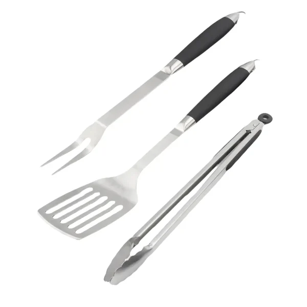 Set de 3 utensilios para parrilla