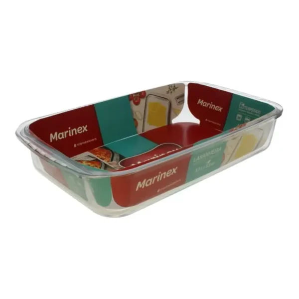 Molde para hornear 3,7 lts 100% vidrio templado
