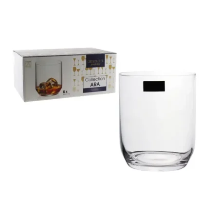 Juego de 6 vasos cortos 350 ml