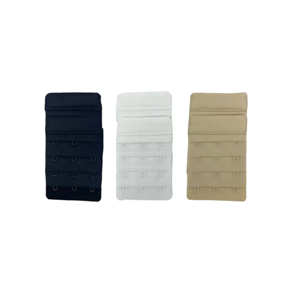 Paquete de 2 extensores de brasier 3 ganchos colores surtidos