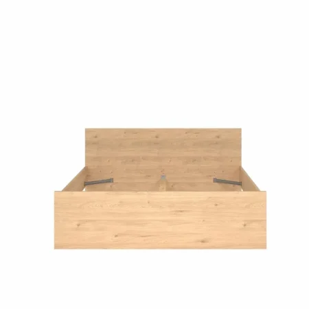 Cama queen Naia roble 166 x 206,6 x 80 cm (incluye somier)