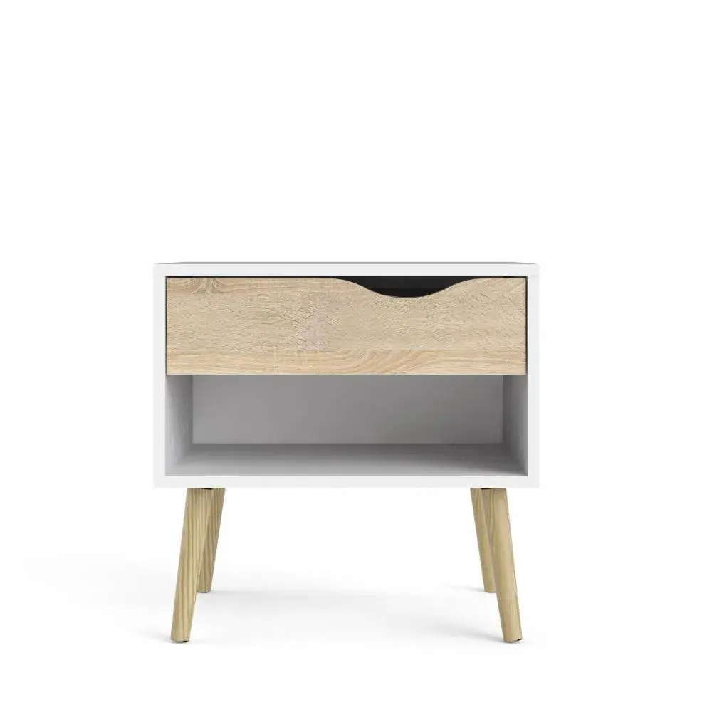 Mesa de noche Oslo 1 cajon 50,2 x 39,1 x 49,7 cm - Image 2