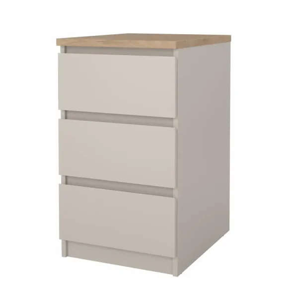 Comoda Naia 3 cajones 40,4 x 50 x 70,1 cm