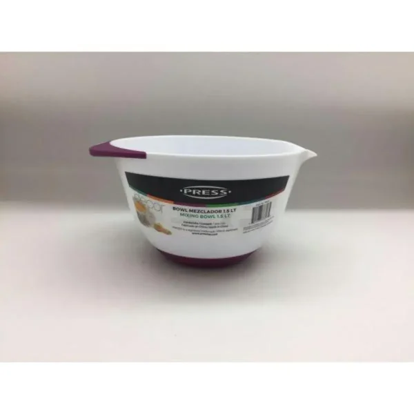 Bowl de plástico 1,5Lts - 22 cm