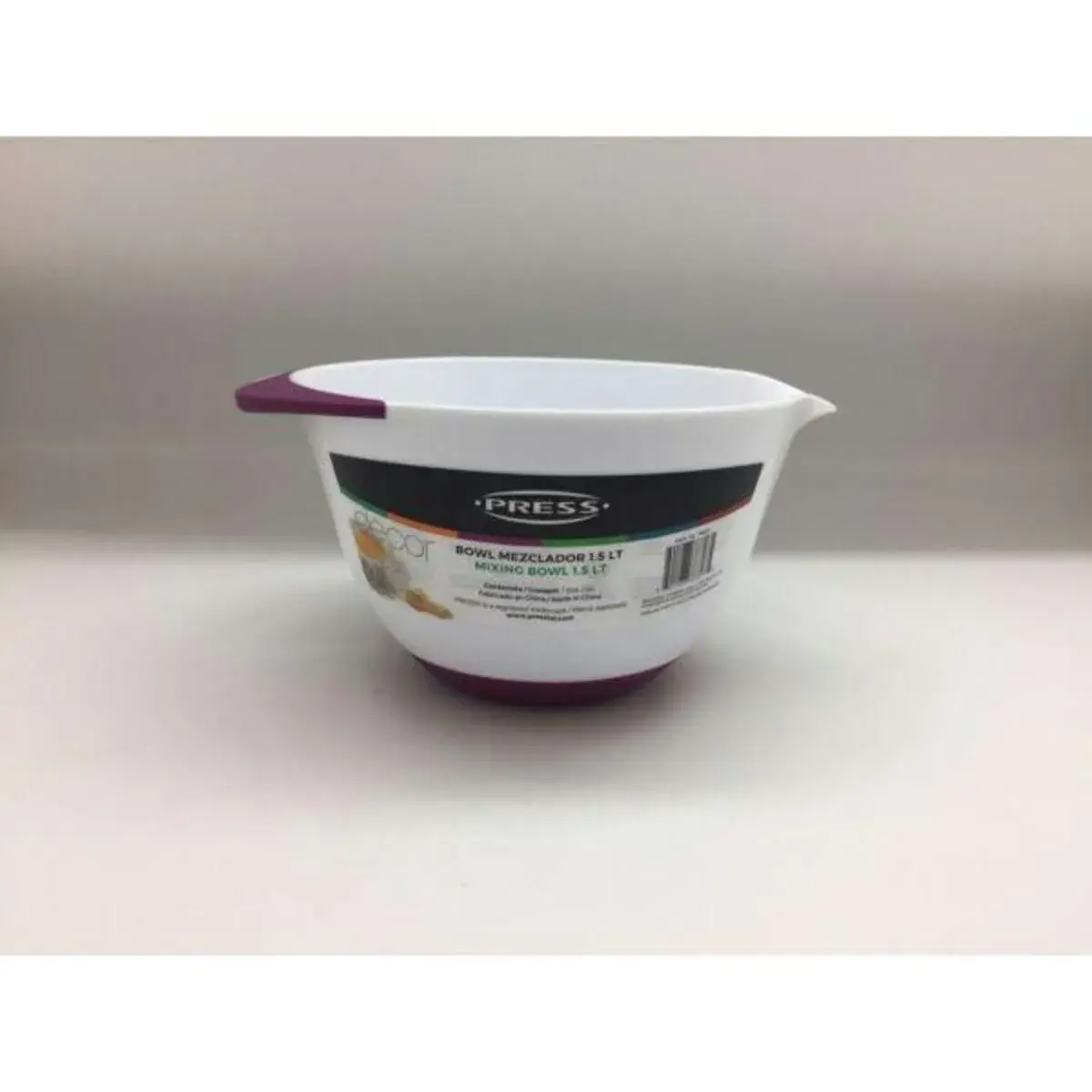 Bowl de plástico 1,5Lts - 22 cm