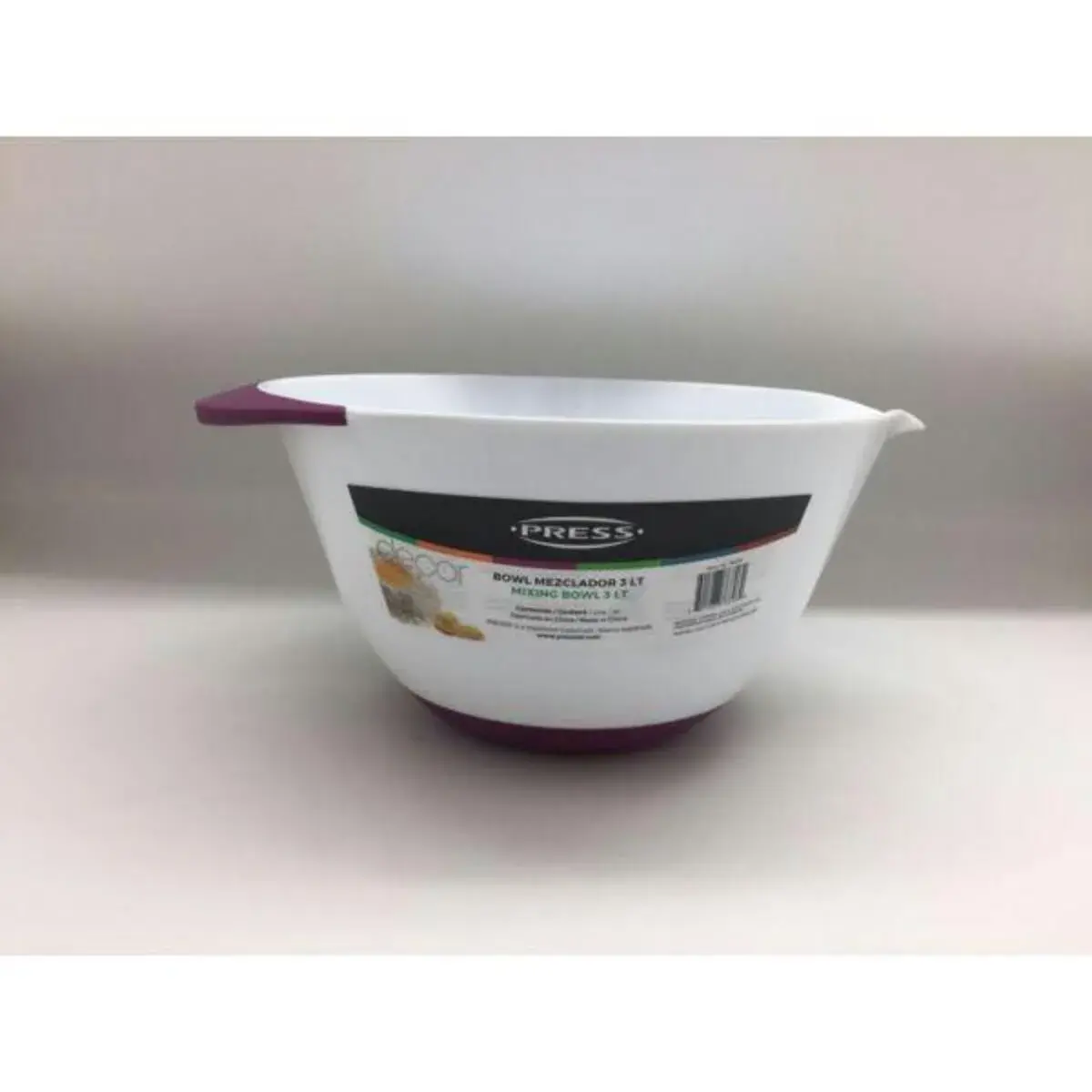 Bowl de plastico 3Lts - 28,5 cm